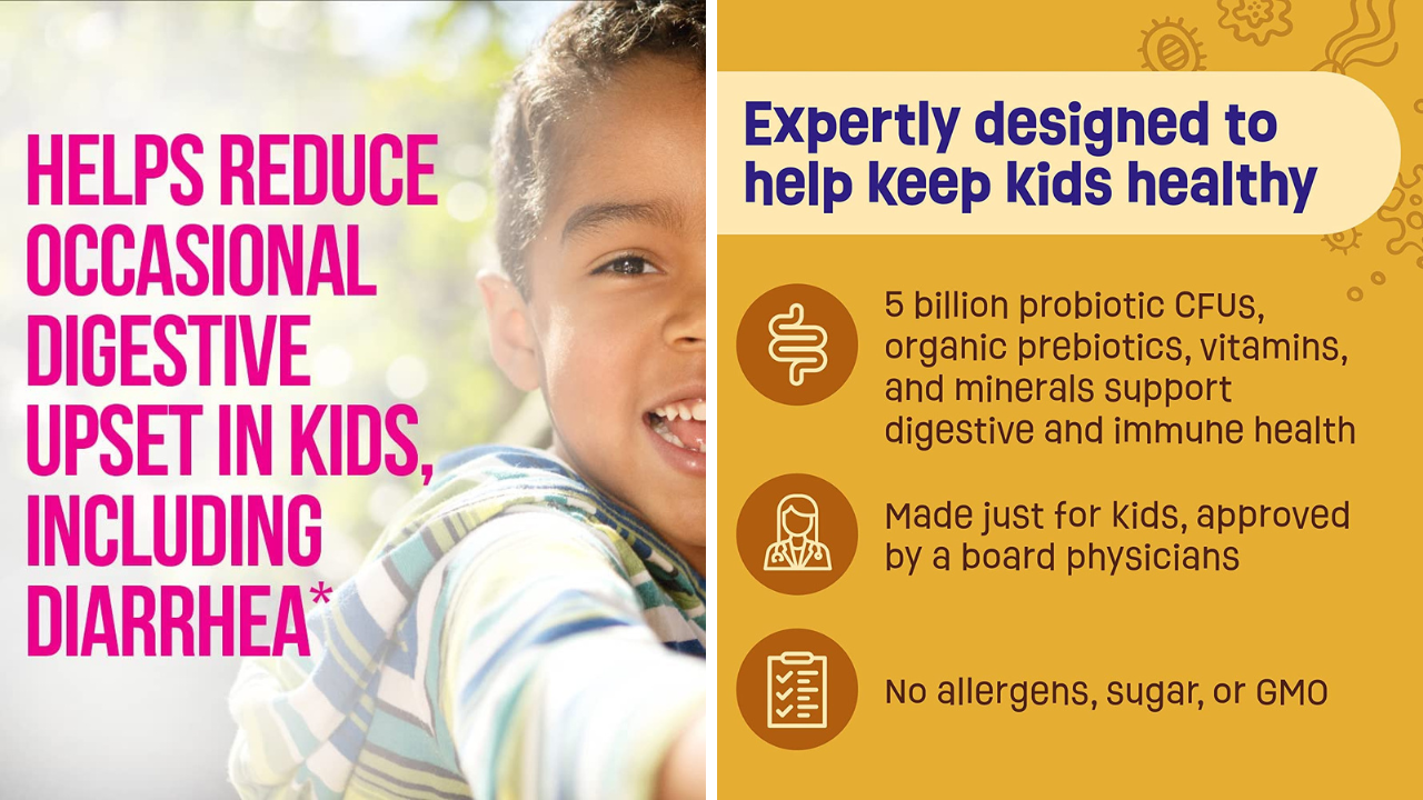 Transform Their Digestive Well-being with These Top Probiotics for Kids!