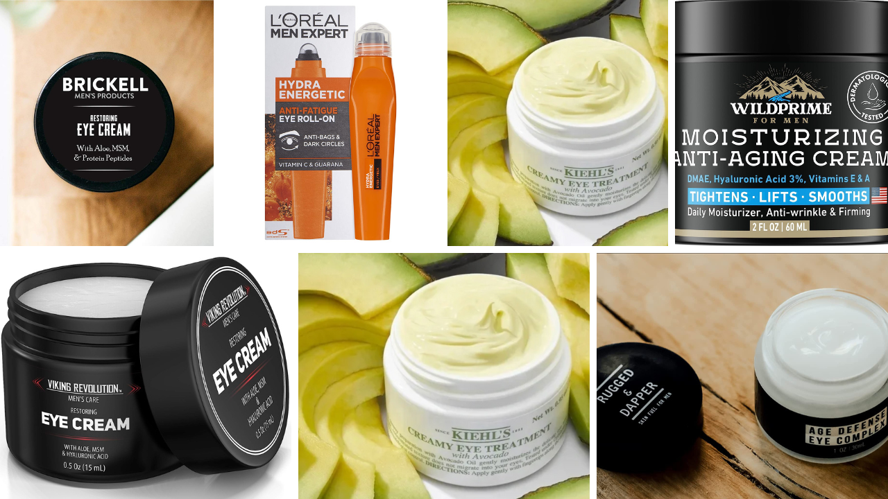 Real Men Care for Their Eyes: The Top Eye Creams Every Guy Should Try!