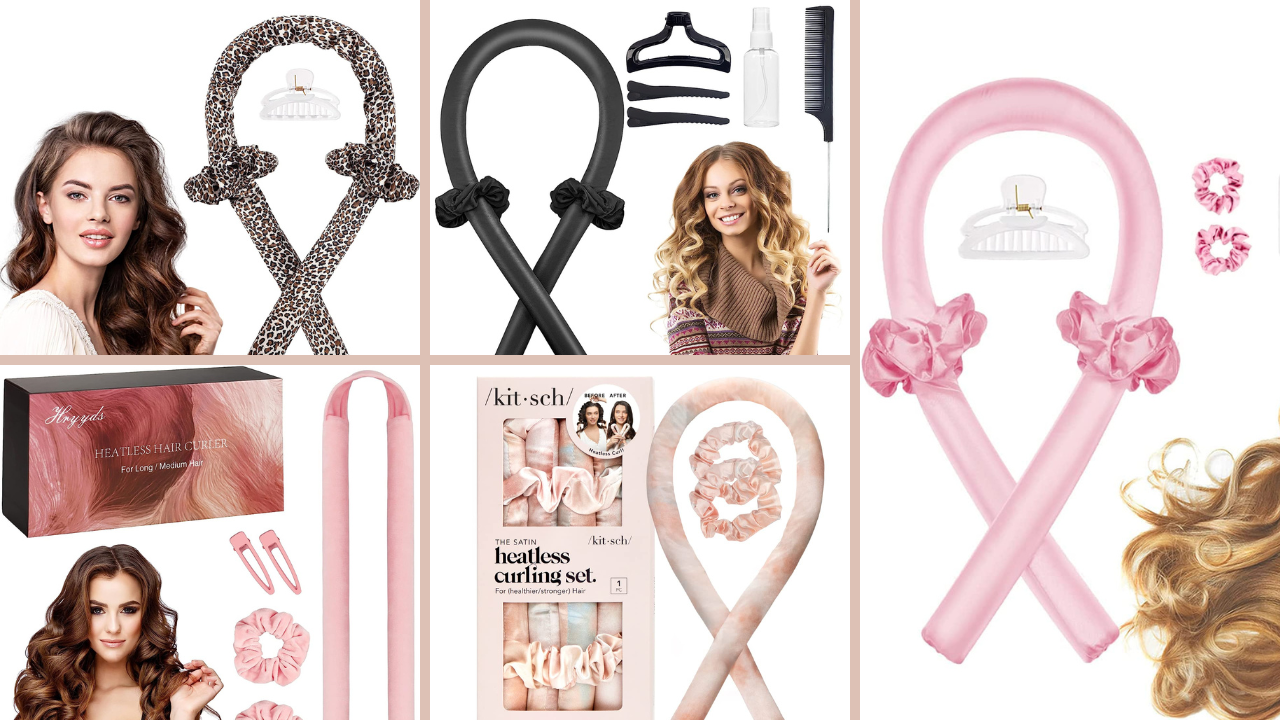 Heatless Hair Magic: Discover the 5 Best Heatless Hair Curlers