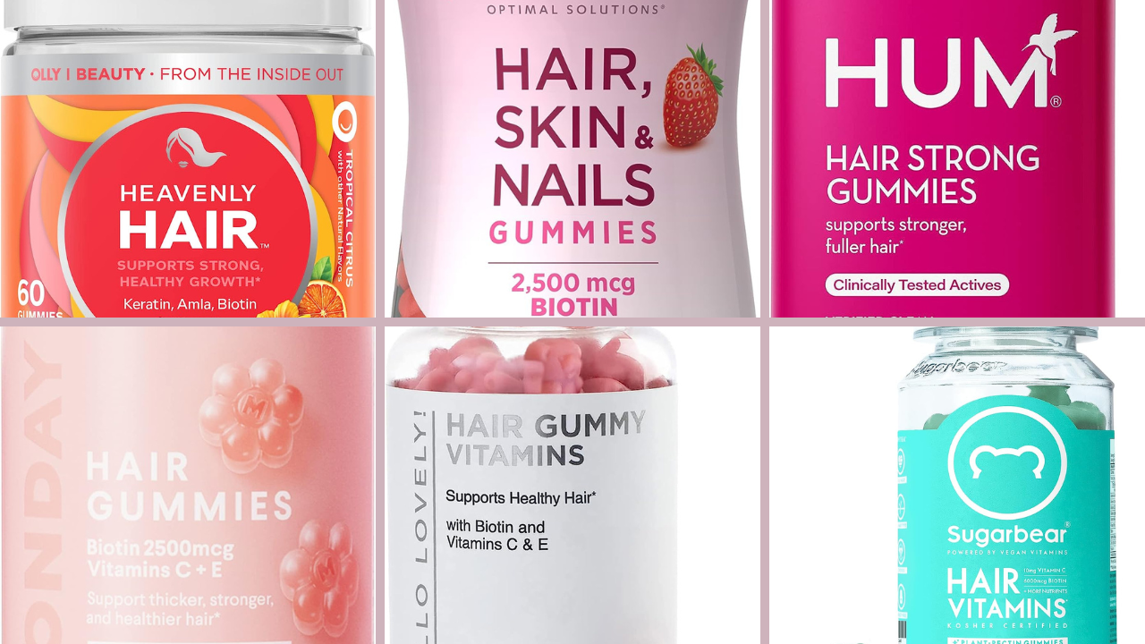 Hair Goals Achieved: Discover the 6 Best Hair Gummies of the Year
