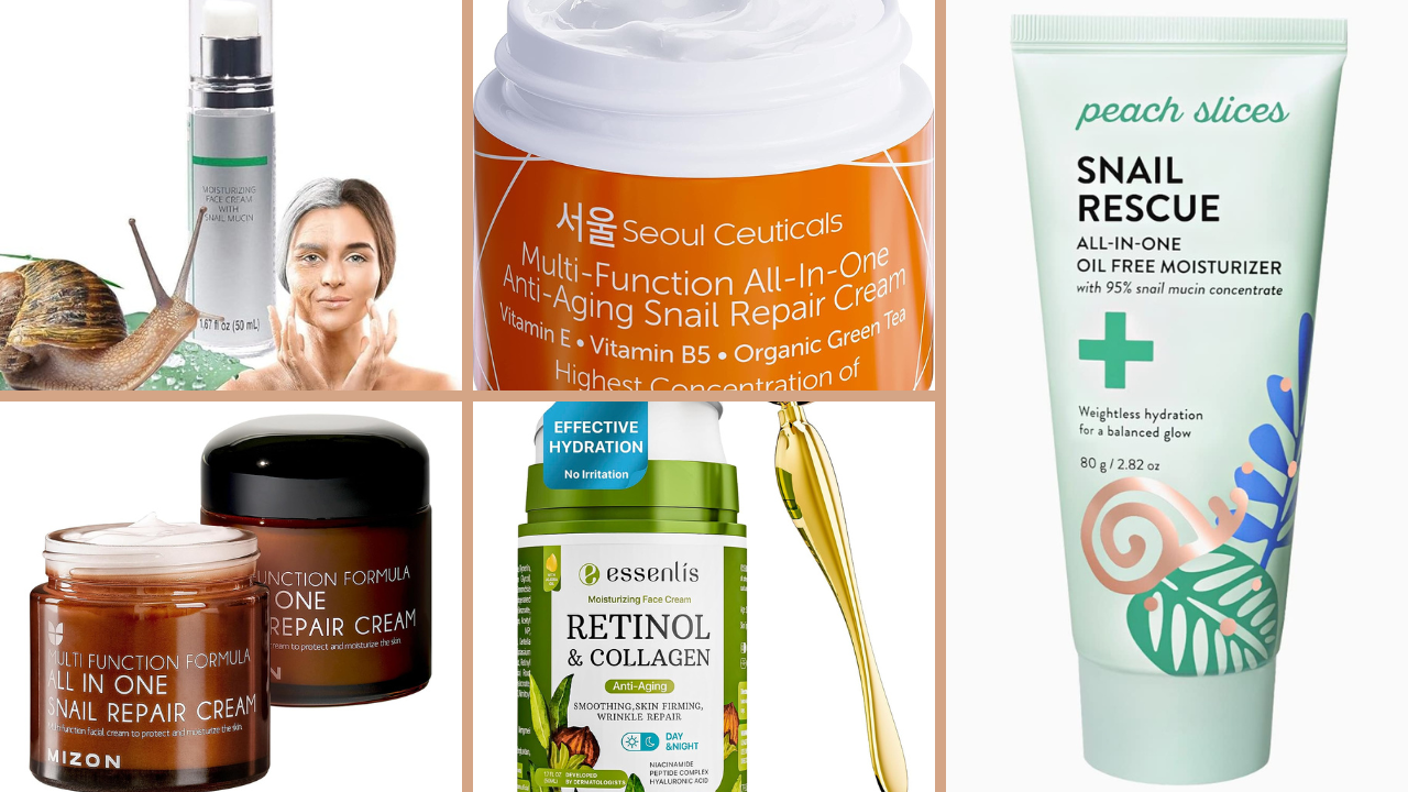 Slime Your Way to Radiant Skin: The 5 Best Snail Mucin Moisturizers