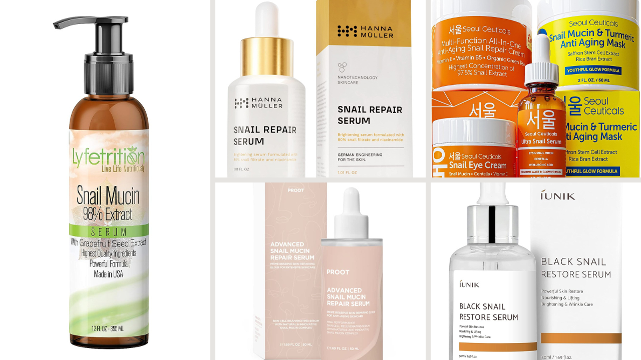 The Holy Grail of Skincare: Finding the 5 Best Snail Mucin Serums